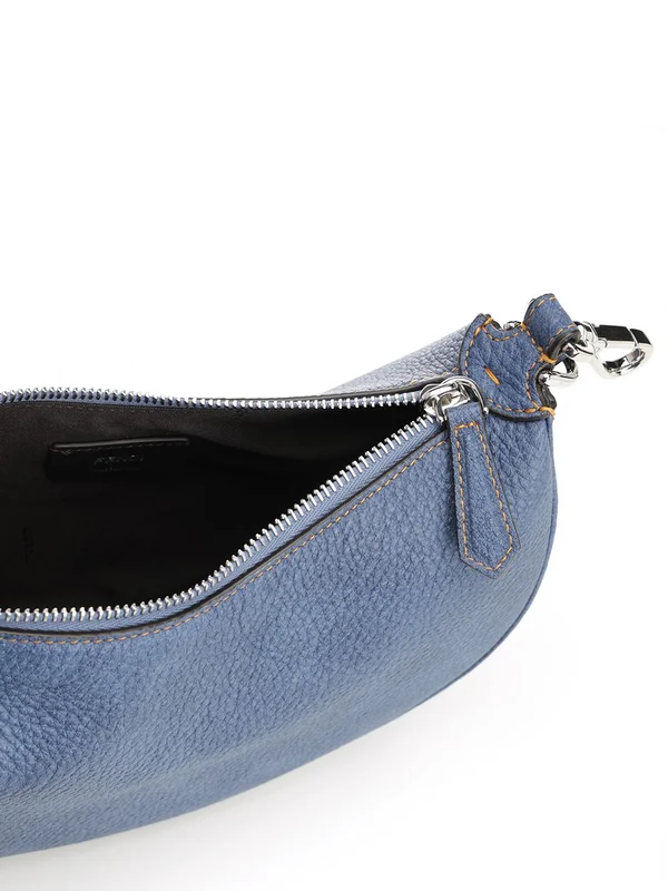 Fendi Fendigraphy Mini Blue Tote Bags - Image 4