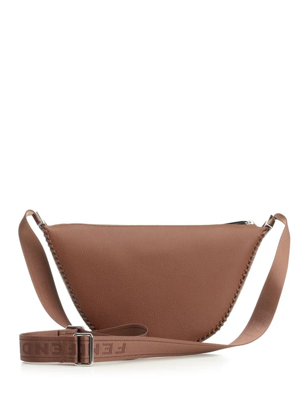 Fendi Roma Melon Small Brown Cross Bags - Image 3