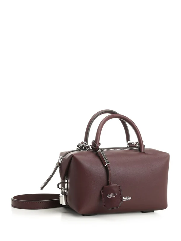 Max Mara Burgundy Tote Bags - Image 2
