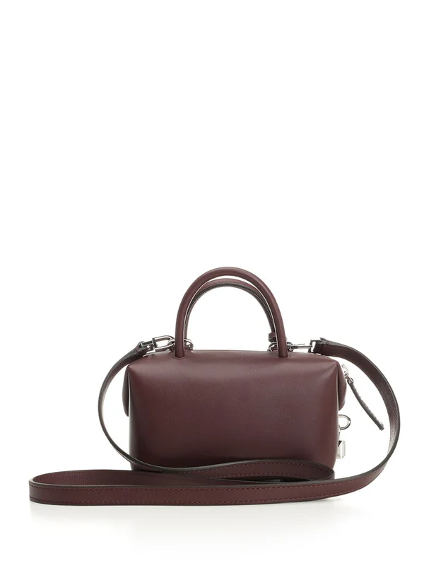 Max Mara Burgundy Tote Bags - Image 3
