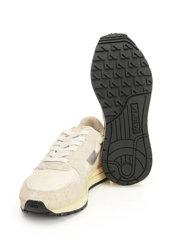 Autry Beige Low Top Sneakers - Image 5