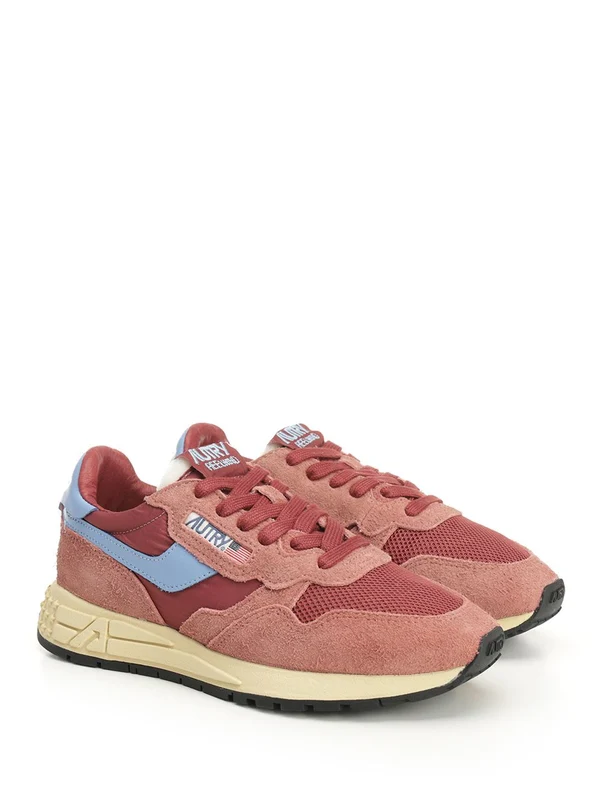 Autry Red Low Top Sneakers - Image 2