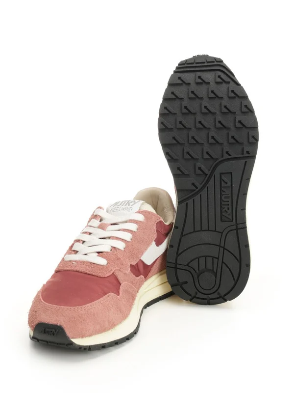 Autry Burgundy Low Top Sneakers - Image 5