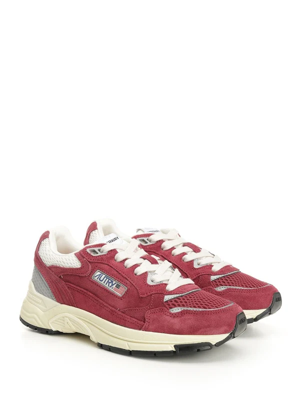 Autry Red Low Top Sneakers - Image 2