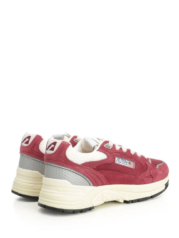 Autry Red Low Top Sneakers - Image 3