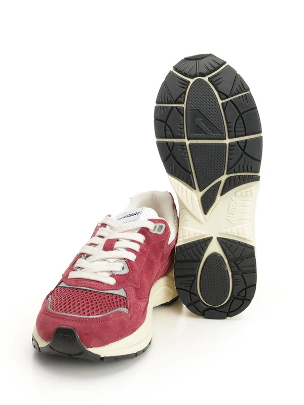 Autry Red Low Top Sneakers - Image 5