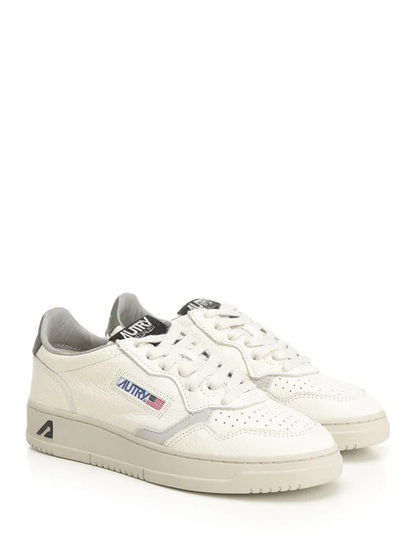 Autry White Low Top Sneakers - Image 2