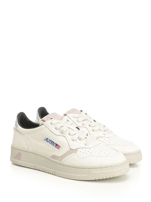 Autry White Low Top Sneakers - Image 2