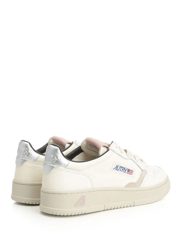Autry White Low Top Sneakers - Image 3