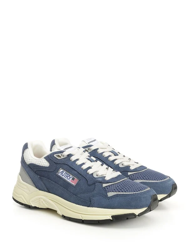 Autry Blue Low Top Sneakers - Image 2