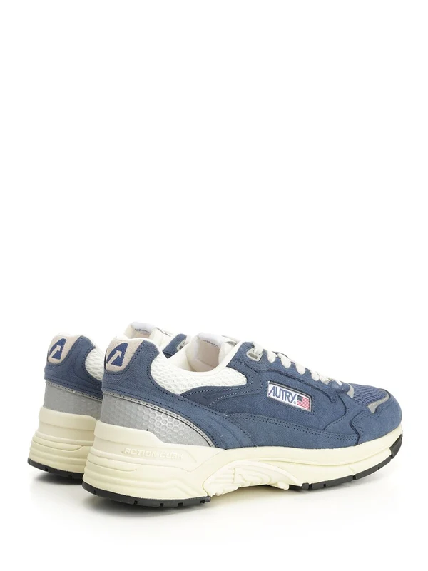 Autry Blue Low Top Sneakers - Image 3