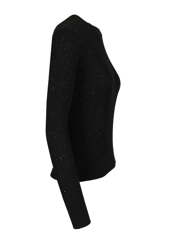 Max Mara Studio Black Knitted - Image 3