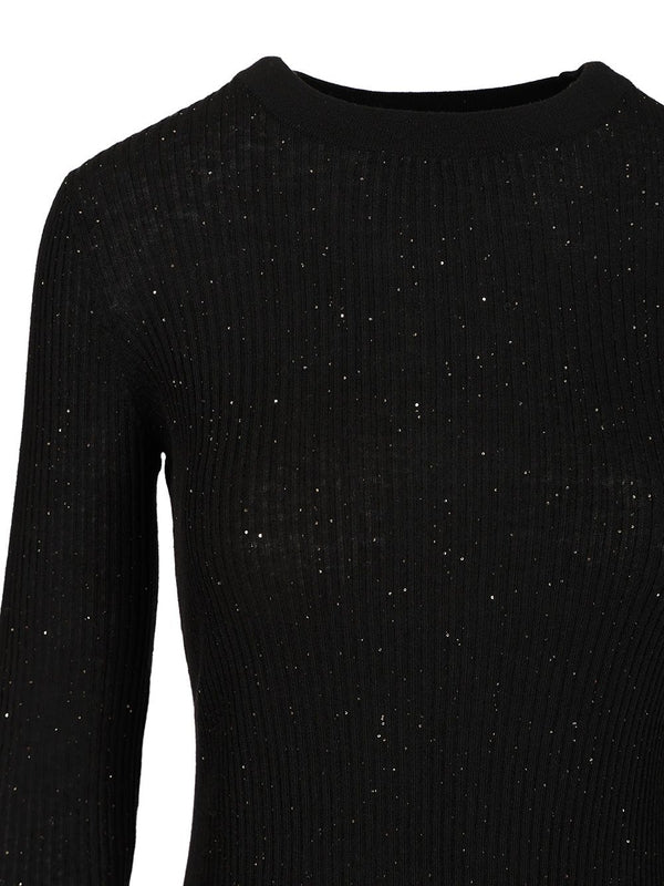 Max Mara Studio Black Knitted - Image 4