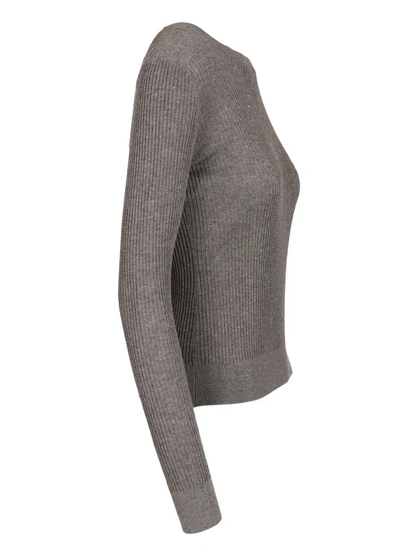 Max Mara Studio Grey Knitted - Image 3