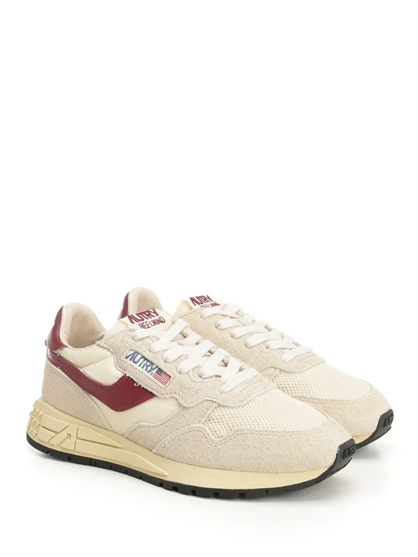 Autry Pink Low Top Sneakers - Image 2