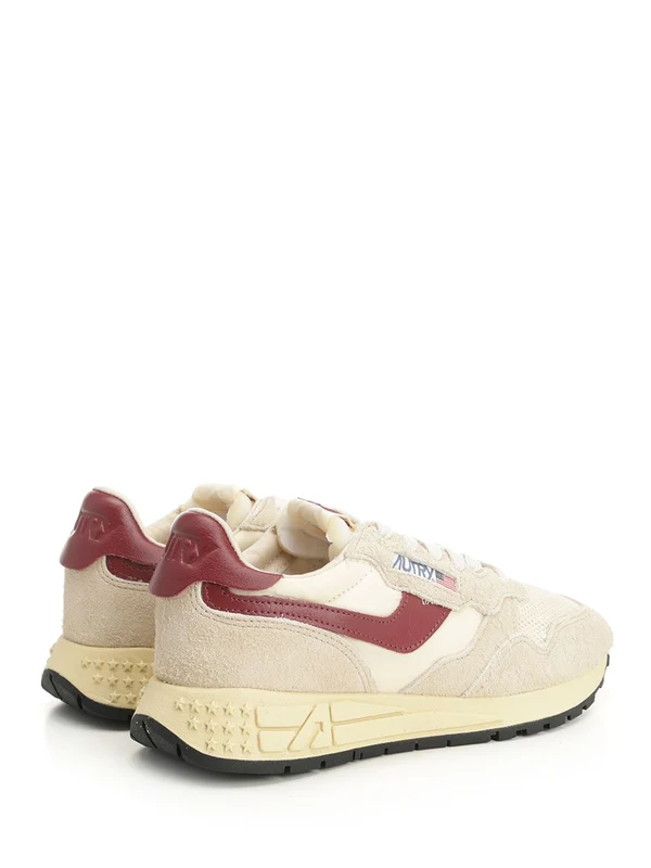 Autry Pink Low Top Sneakers - Image 3