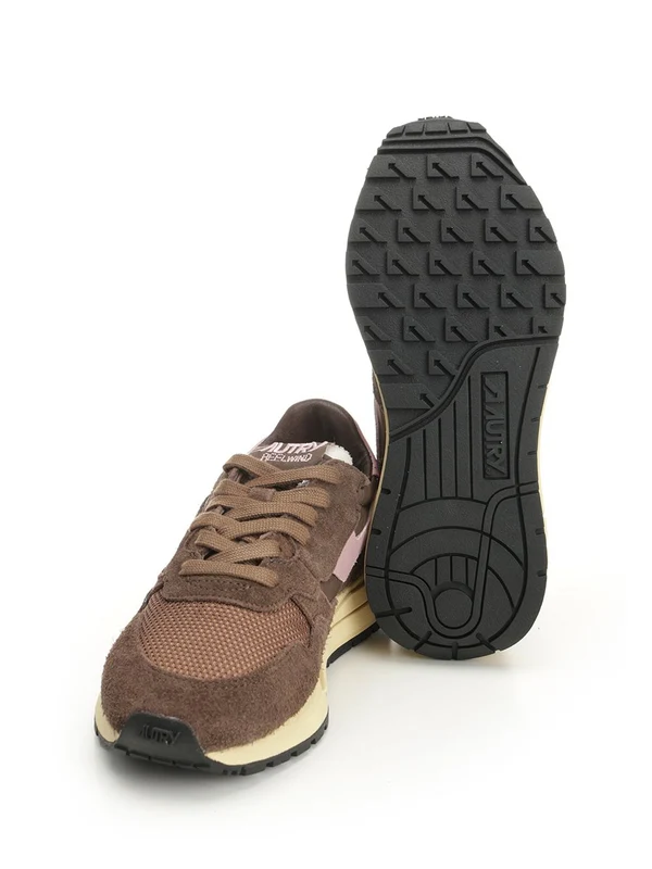Autry Brown Low Top Sneakers - Image 5