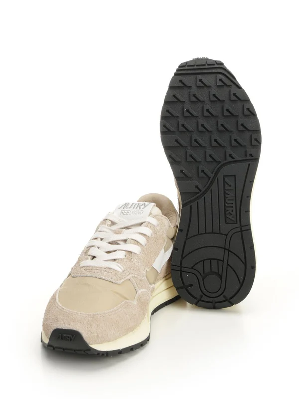 Autry Beige Low Top Sneakers - Image 5
