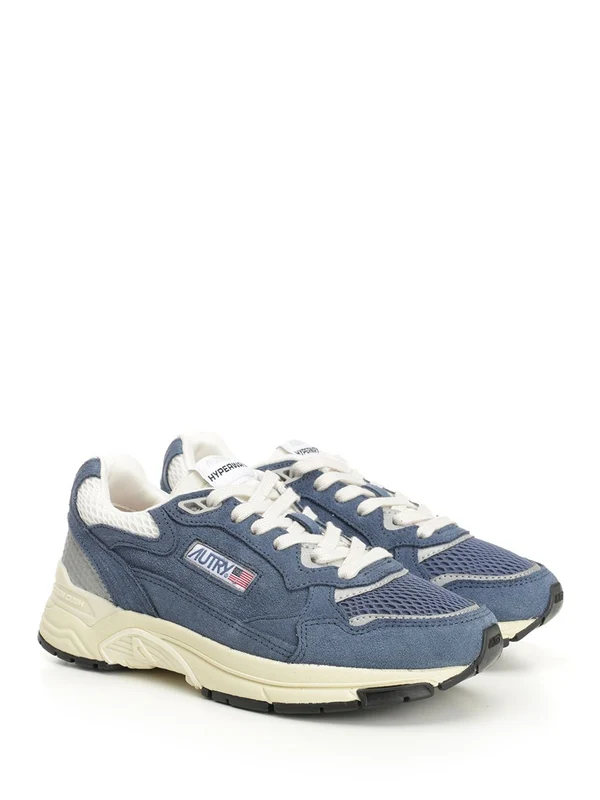 Autry Blue Low Top Sneakers - Image 2