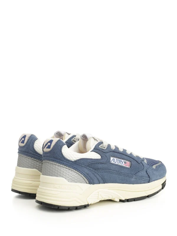 Autry Blue Low Top Sneakers - Image 3