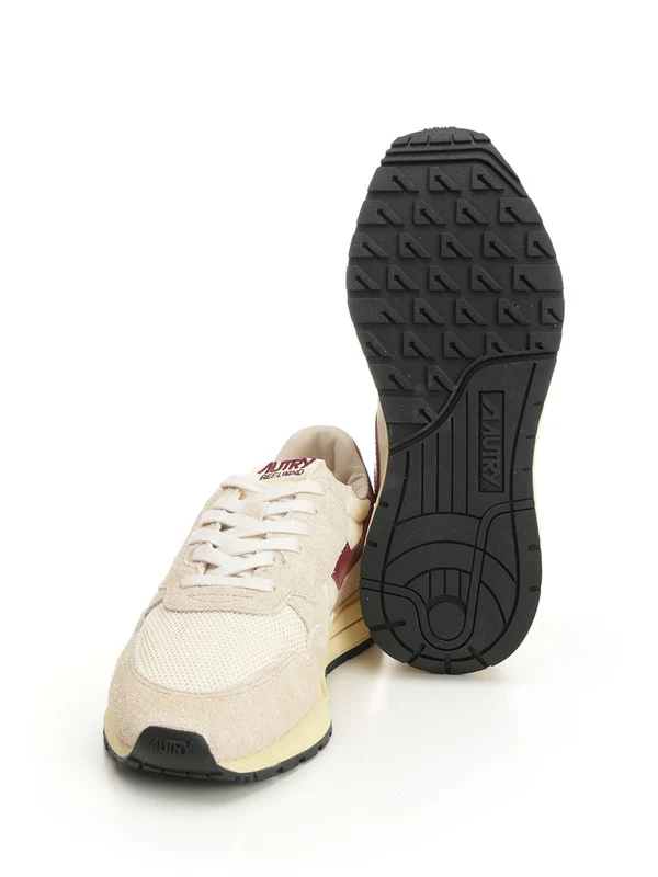 Autry Beige Low Top Sneakers - Image 5
