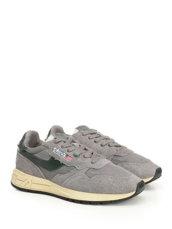 Autry Grey Low Top Sneakers - Image 2