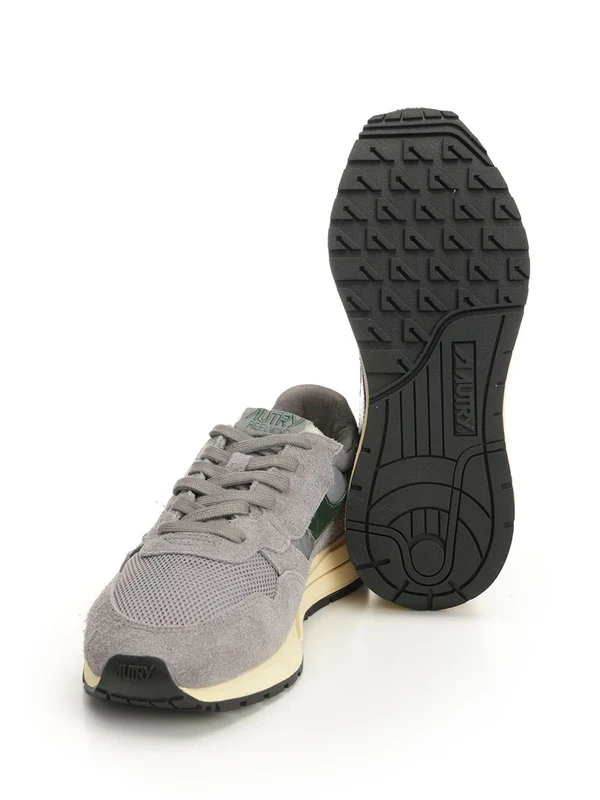 Autry Grey Low Top Sneakers - Image 5