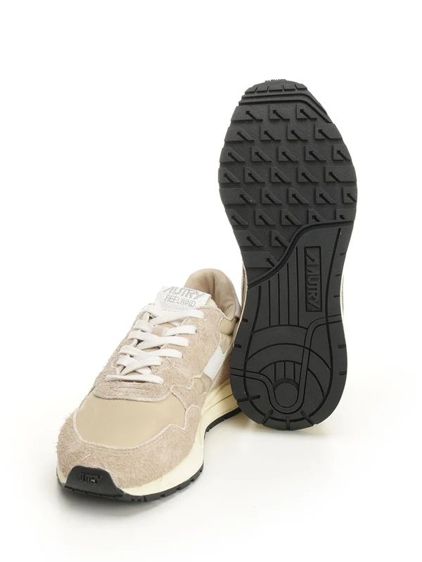 Autry Beige Low Top Sneakers - Image 5