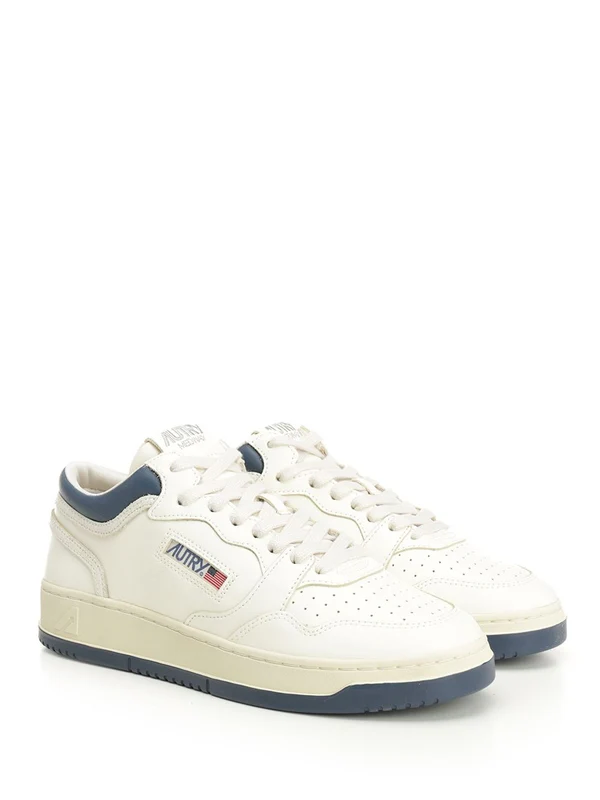 Autry White Low Top Sneakers - Image 2