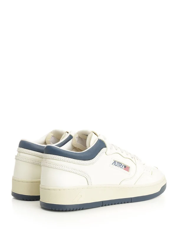 Autry White Low Top Sneakers - Image 3