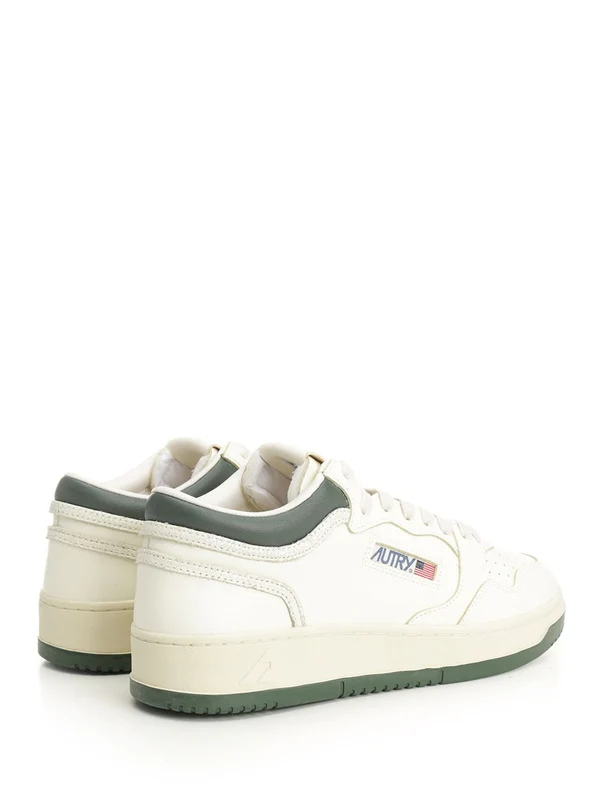 Autry White Low Top Sneakers - Image 3