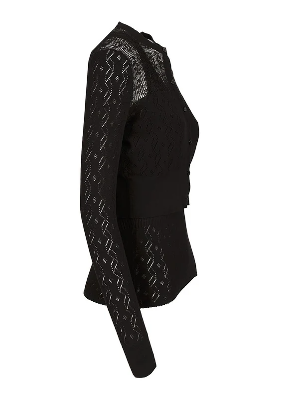 Chloe Black Knitted - Image 3