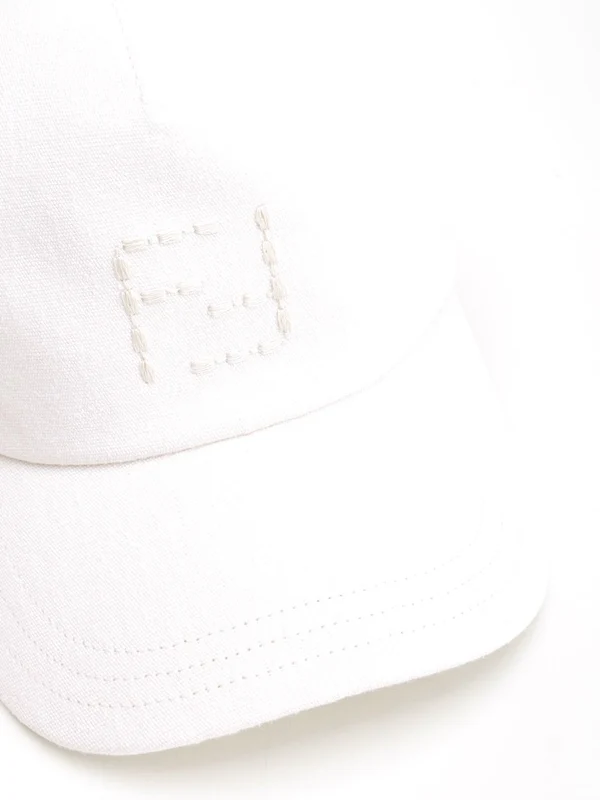 Fendi White Cap - Image 4