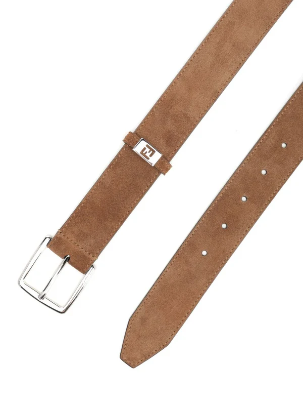 Fendi Brown Leather Belts - Image 2