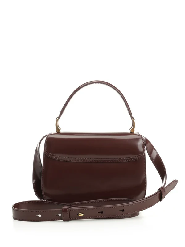 Ami Burgundy Cross Bags - Image 2