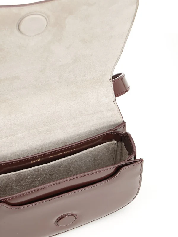 Ami Burgundy Cross Bags - Image 4