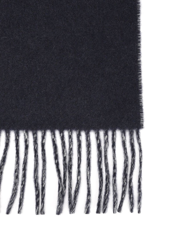 Jacquemus Navy Wool Mufflers - Image 2