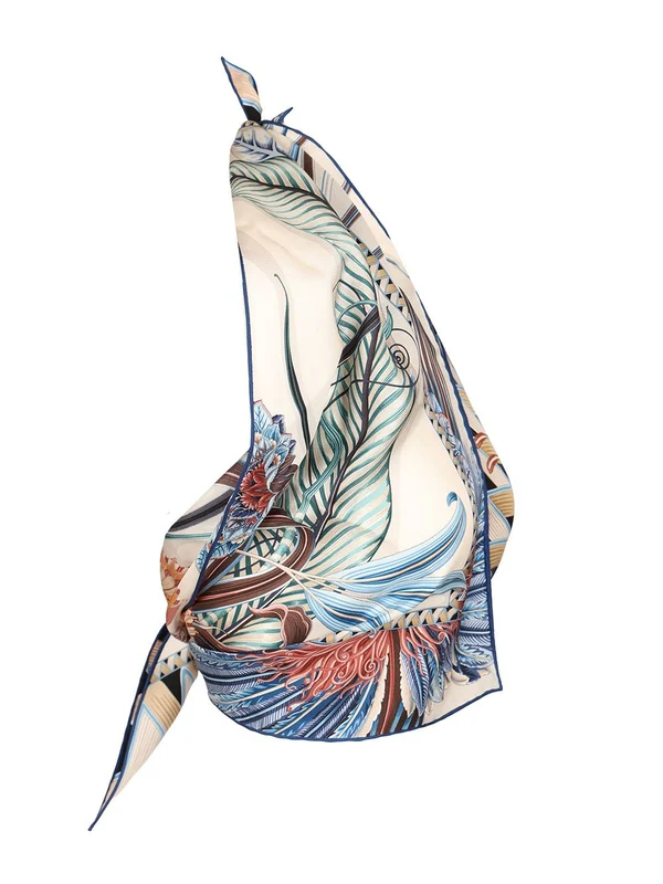 Ferragamo Multicolor Silk Mufflers - Image 3