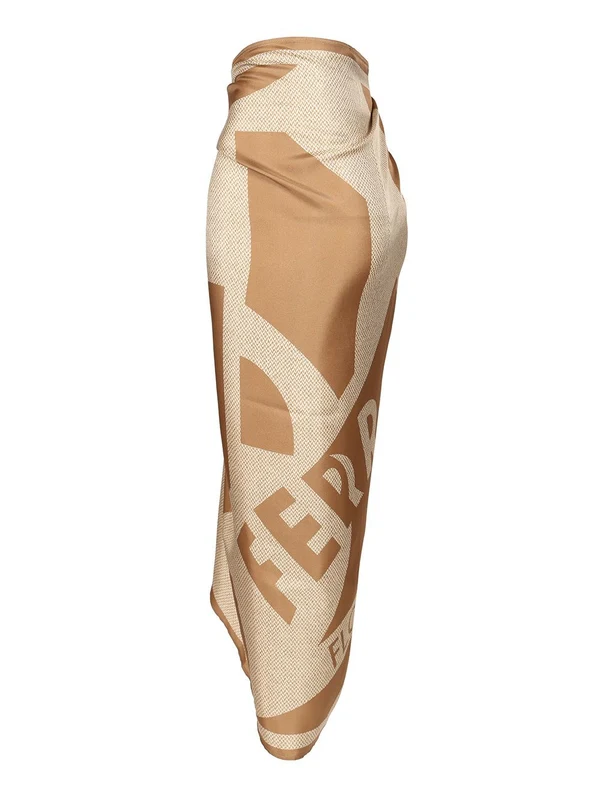 Ferragamo Beige Skirts - Image 4