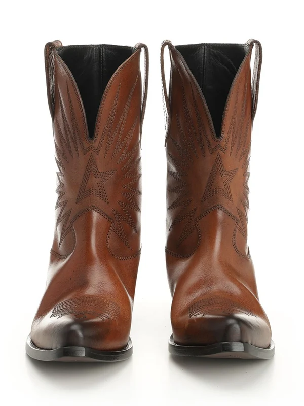 Golden Goose Brown Ankle Boots - Image 5