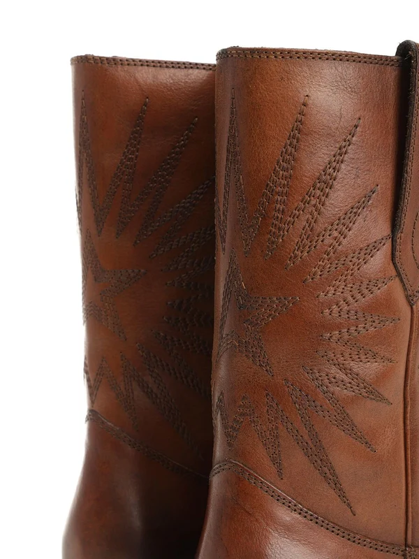 Golden Goose Brown Ankle Boots - Image 6