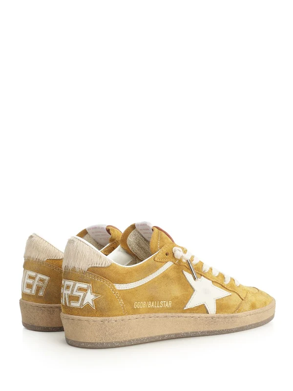 Golden Goose Brown Low Top Sneakers - Image 3