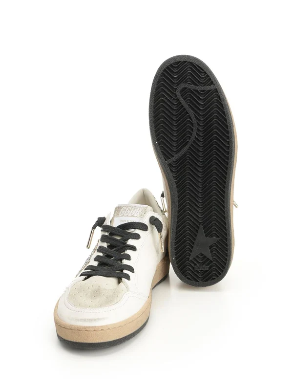Golden Goose White Low Top Sneakers - Image 5