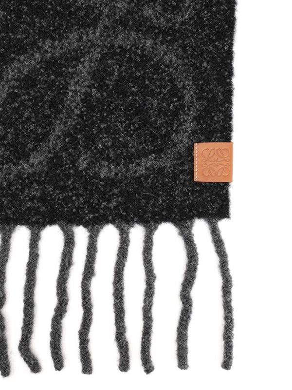 Loewe Grey Wool Mufflers - Image 2