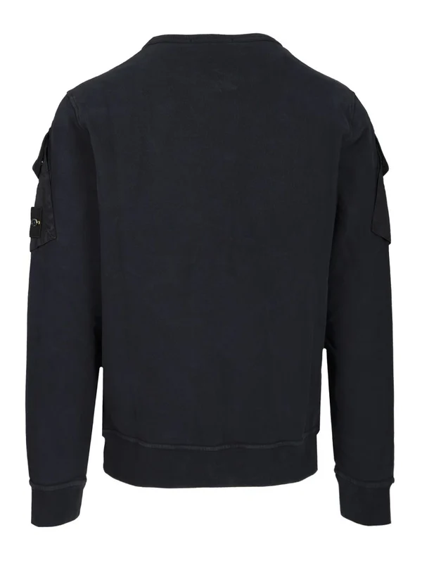 Stone Island Navy Sweatshirts - Image 2