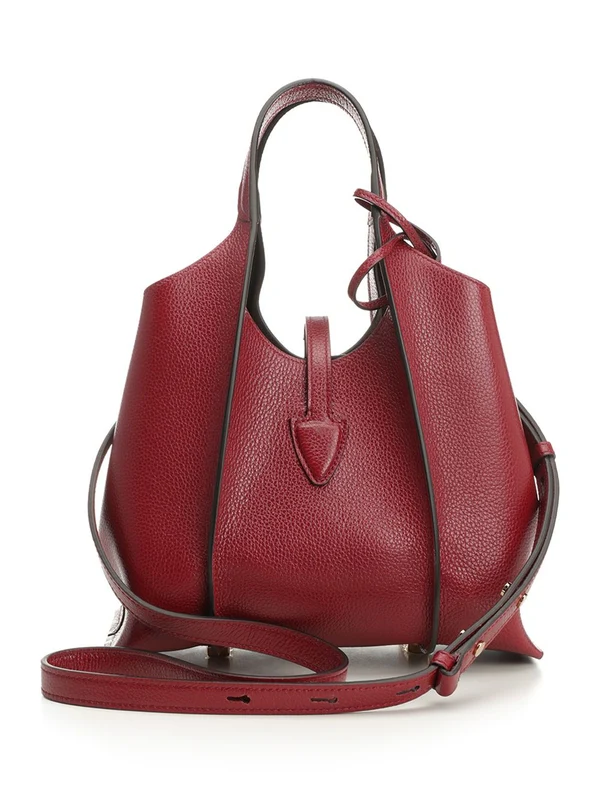 Tod'S Burgundy Tote Bags - Image 3