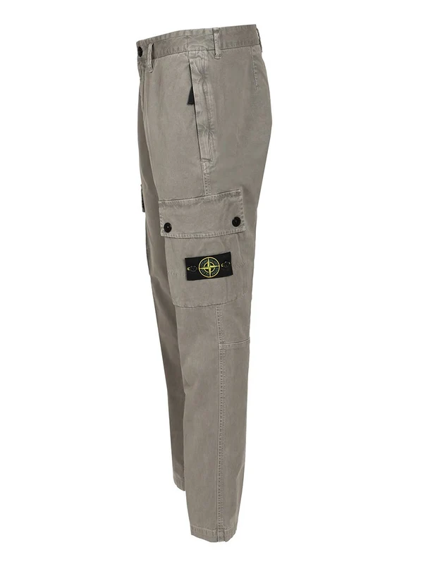 Stone Island Grey Trousers - Image 3