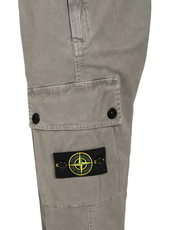 Stone Island Grey Trousers - Image 4