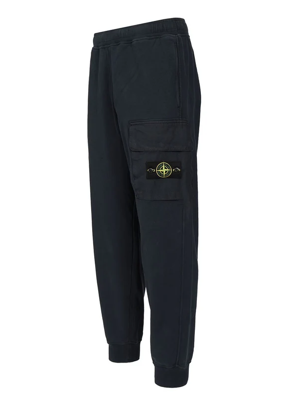 Stone Island Navy Casual Pants - Image 3