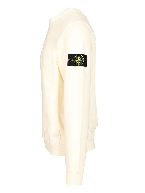 Stone Island White Sweatshirts - Image 3
